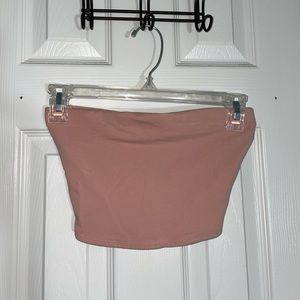 Pink H&M tube top